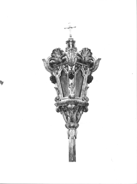 lanterna processionale, serie di Cipriani Ginese (attribuito) (sec. XIX)