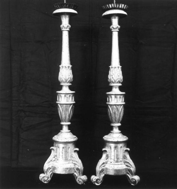 candeliere, serie - bottega versiliese (sec. XIX)