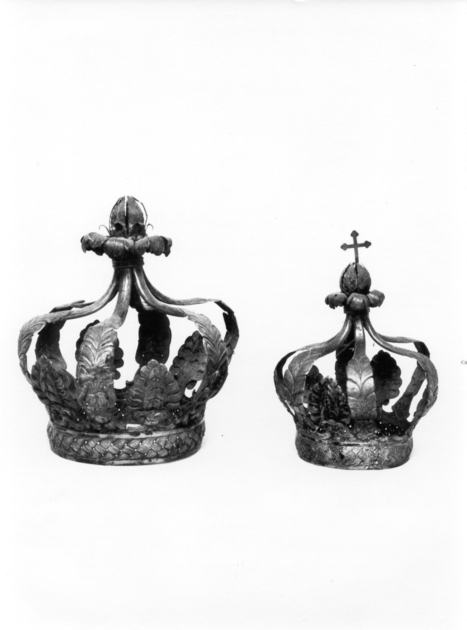 corona da statua, serie - bottega versiliese (sec. XIX)