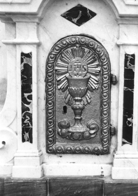 sportello di tabernacolo di Cipriani Ginese (attribuito) (metà sec. XIX)