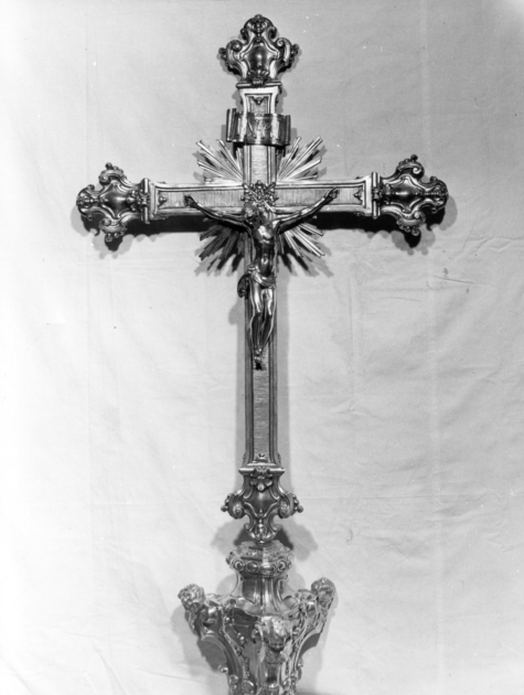 croce processionale di Simonetti Giovacchino (sec. XVIII)