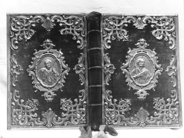coperta di libro liturgico di Torcigliani Giovanni Tommaso (sec. XVIII)