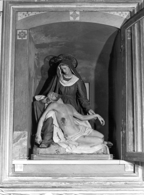 pietà (statua) - bottega italiana (sec. XIX)