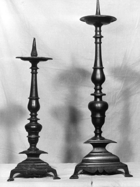 candeliere, serie - bottega lucchese (sec. XVIII)