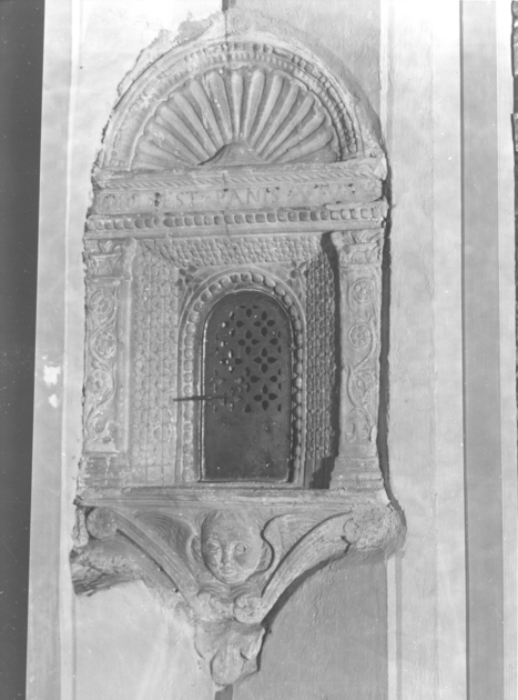 tabernacolo murale, serie - ambito garfagnino (fine/inizio secc. XVIII/ XIX)