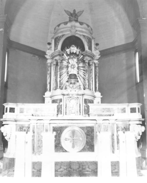altare maggiore - bottega toscana (fine/inizio secc. XVI/ XVII)