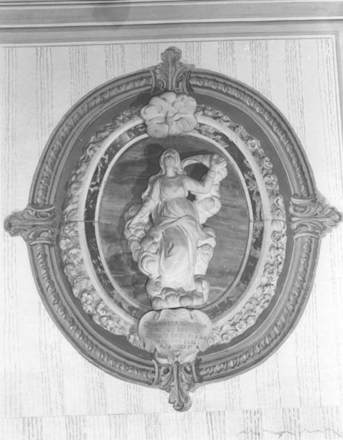 MADONNA ASSUNTA (rilievo) - bottega italiana (sec. XVIII)