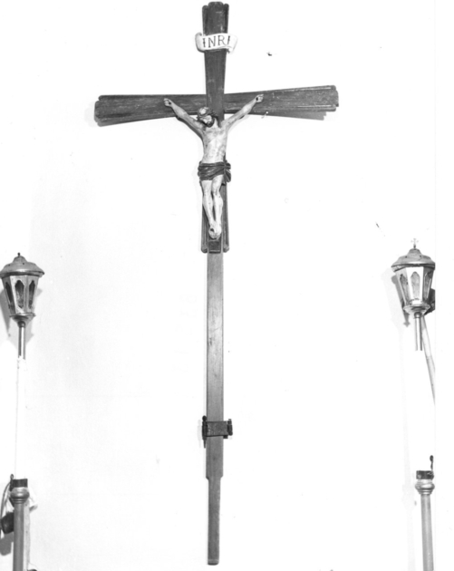 croce processionale - bottega toscana (fine/inizio secc. XVII/ XVIII)