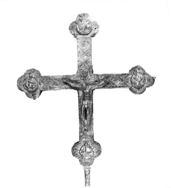 croce processionale - bottega italiana (sec. XV)