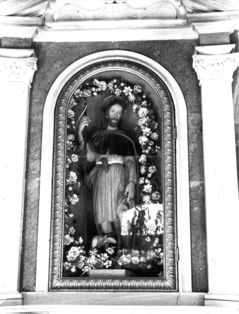 SAN ROCCO (statua) di Cipriani Roberto (bottega), Cipriani Dionisio (bottega) (seconda metà sec. XIX)
