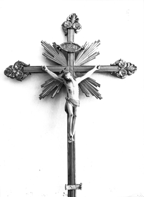 croce processionale di Cipriani Ginese (bottega) (seconda metà sec. XIX)