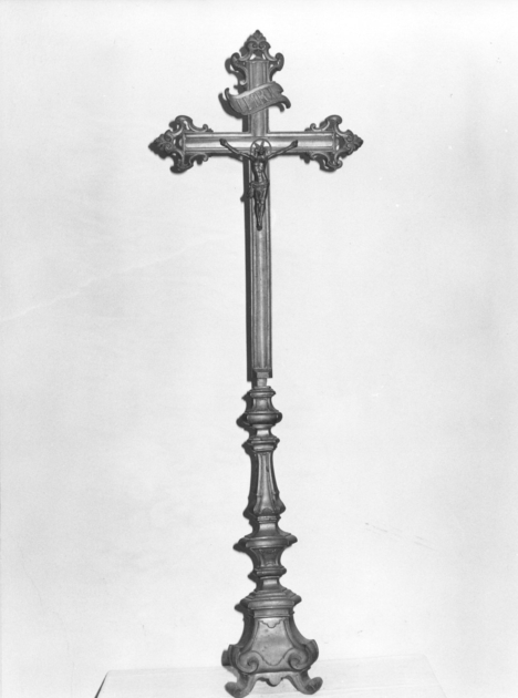 croce da tavolo - bottega toscana (sec. XVIII)