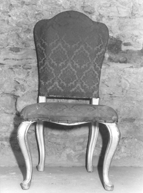 sedia, serie - bottega lucchese (metà sec. XIX)