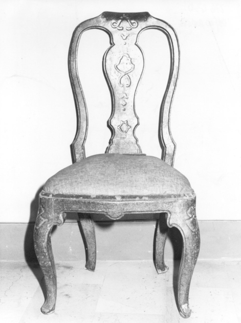 sedia, serie - bottega italiana (sec. XIX)
