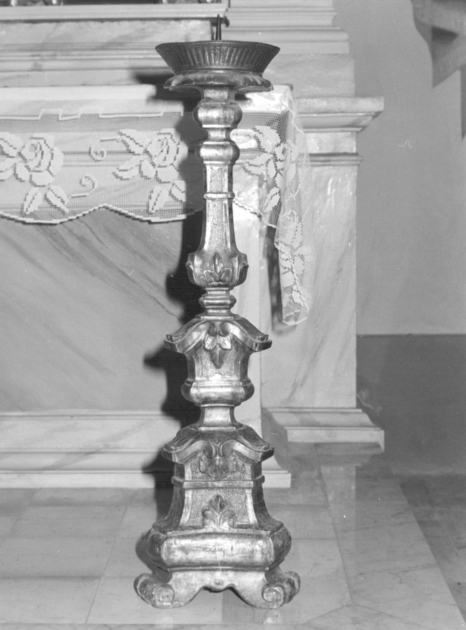 candeliere, serie - bottega italiana (sec. XVIII)