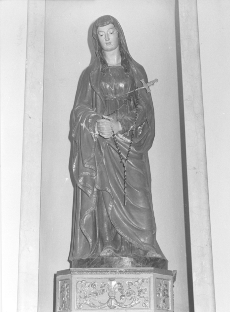 MADONNA ADDOLORATA (statua) - bottega italiana (sec. XIX)
