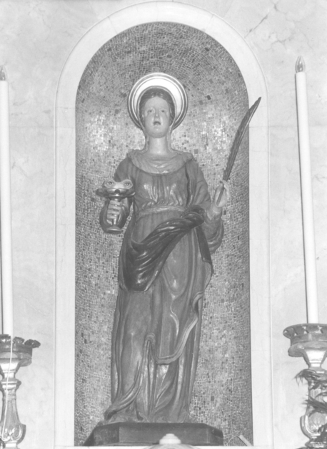 SANTA LUCIA (statua) - bottega italiana (sec. XIX)