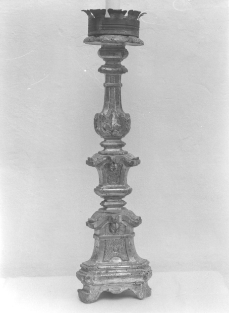 candeliere, serie - bottega italiana (sec. XVIII)