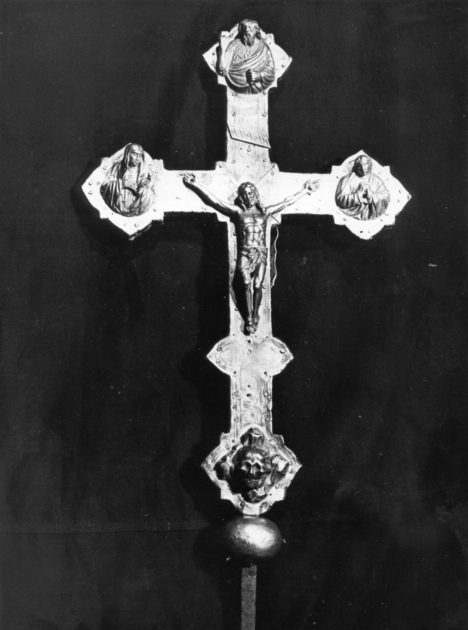 croce processionale di Marti Francesco (bottega) (sec. XV)