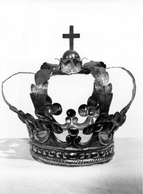 corona da statua - bottega toscana (sec. XIX)