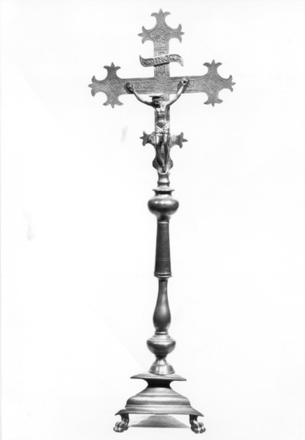 croce - bottega lucchese (sec. XVII)