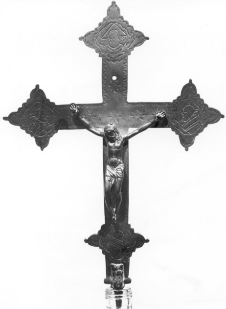 croce processionale - bottega lucchese (fine sec. XVI)