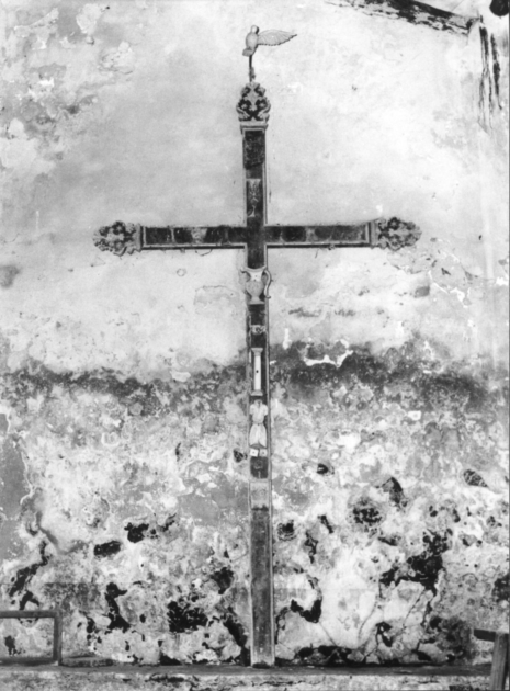 croce processionale - bottega lucchese (metà sec. XVIII)
