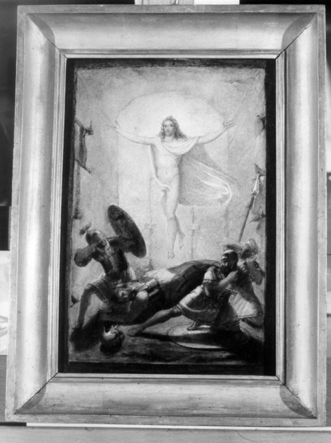 Resurrezione di Cristo, Resurrezione di Cristo (dipinto) di Ridolfi Michele (sec. XIX)