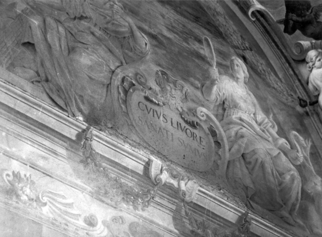 ALLEGORIA DELLA FORTEZZA E DELLA TEMPERANZA (dipinto) di Gimignani Giacinto (sec. XVII)
