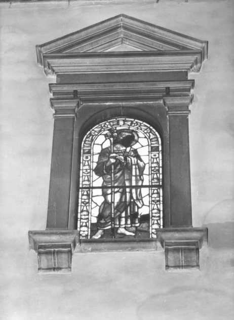 SAN GIUSEPPE (vetrata) - bottega italiana (fine/inizio secc. XIX/ XX)