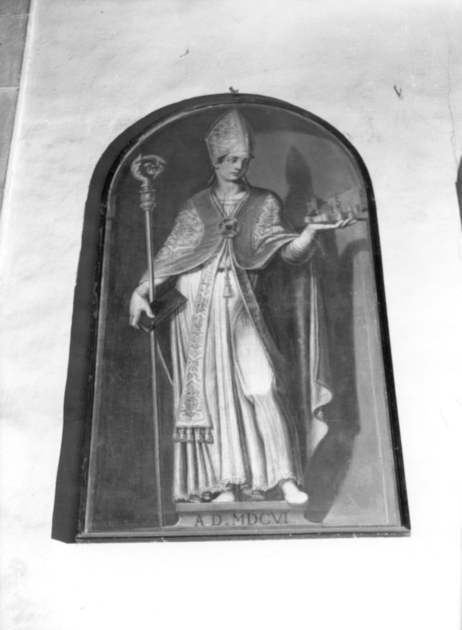 SAN PAOLINO (dipinto) di Pinotti Pompeo (sec. XVII)