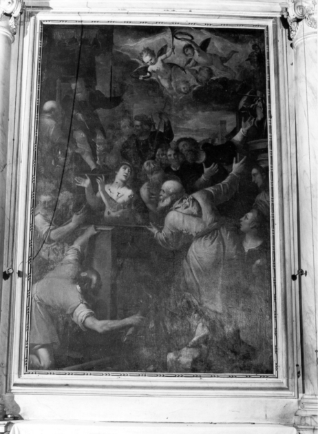 martirio di Santa Fausta (dipinto) di Sorri Pietro (sec. XVI)
