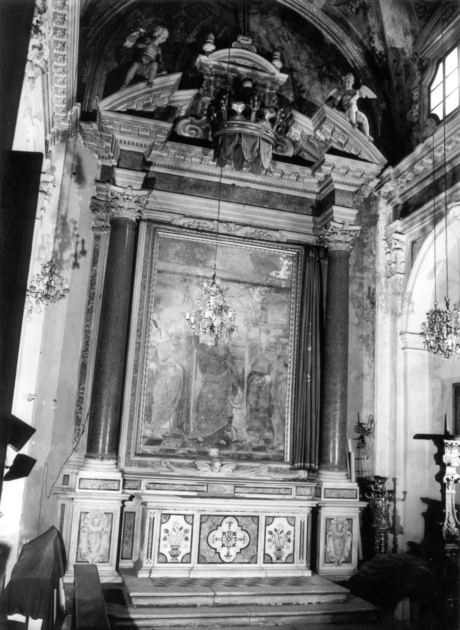 altare maggiore - bottega carrarese (sec. XVI)