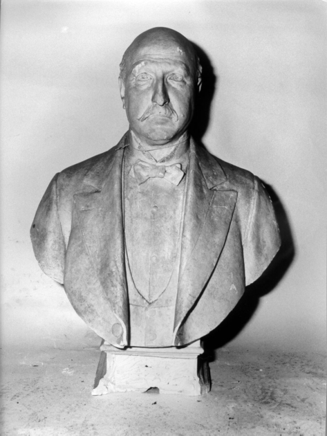 busto del Marchese Mazzarosa (busto, opera isolata) di Passaglia Augusto (secc. XIX/ XX)
