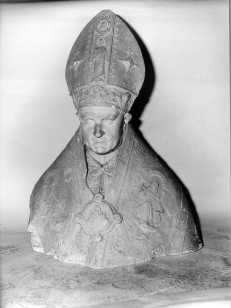 figura maschile (busto, serie) di Passaglia Augusto (secc. XIX/ XX)