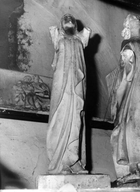 figura femminile (statua, opera isolata) - bottega lucchese (secc. XIX/ XX)