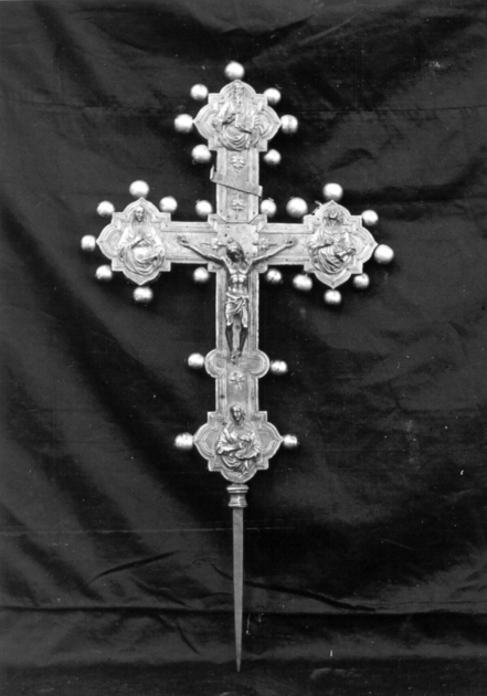 croce processionale di Marti Francesco (bottega) (prima metà sec. XVI)
