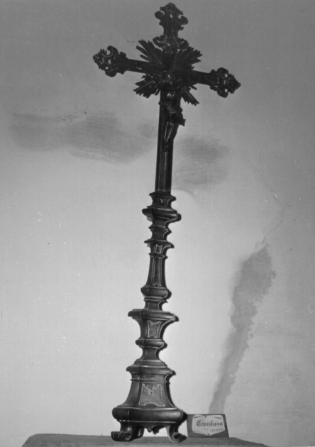 croce d'altare - bottega lucchese (sec. XVIII)