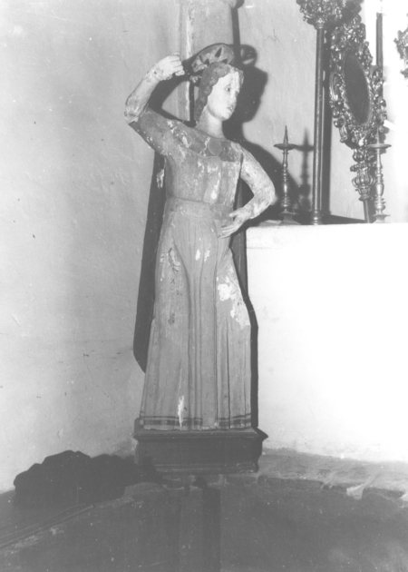 SAN MICHELE ARCANGELO (statua) - bottega lucchese (sec. XV)