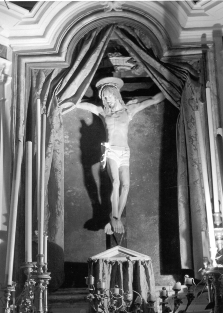 CRISTO CROCIFISSO (scultura) - bottega italiana (sec. XVIII)