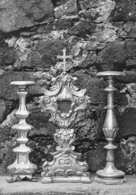 candeliere, serie - ambito garfagnino (sec. XVIII)
