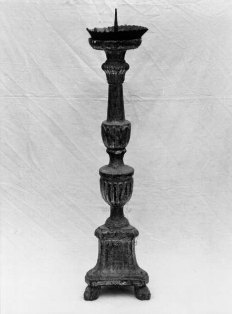 candelabro, serie - bottega versiliese (sec. XIX)