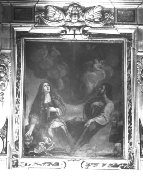 SANTA MARIA MADDALENA E SAN JACOPO (dipinto) di Cominotti Alessandro (sec. XVII)