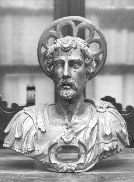 SAN GIUSTO MARTIRE (reliquiario - a busto) - ambito toscano (seconda metà sec. XVII)