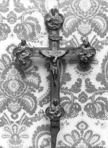 croce processionale - ambito lucchese (secc. XVIII/ XIX)