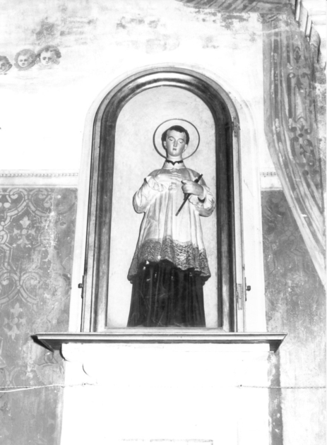 SAN LUIGI GONZAGA (statua) - bottega toscana (sec. XIX)