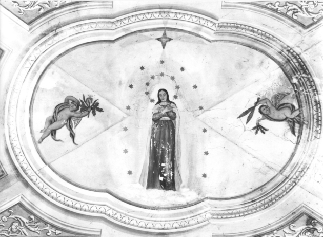 Immacolata Concezione (decorazione pittorica) - ambito toscano (sec. XIX)