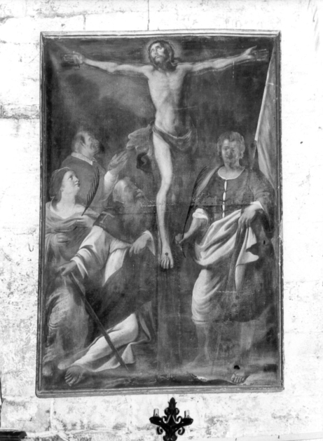 Cristo crocifisso (dipinto) - ambito italiano (sec. XVII)