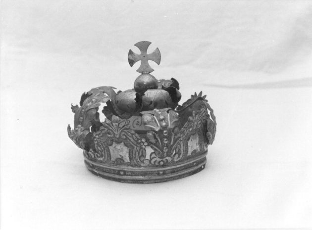 corona da statua, serie - bottega lucchese (sec. XVIII)