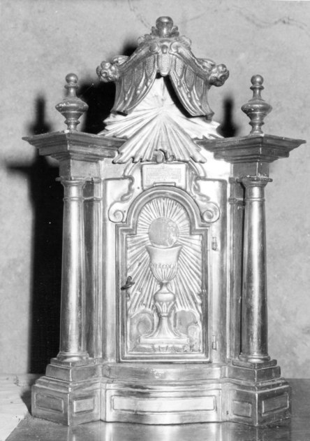 tabernacolo portatile - ambito garfagnino (secc. XVIII/ XIX)